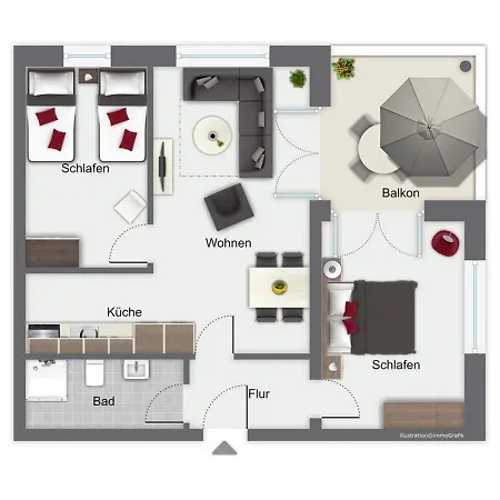 Duenenblick 09 Apartment